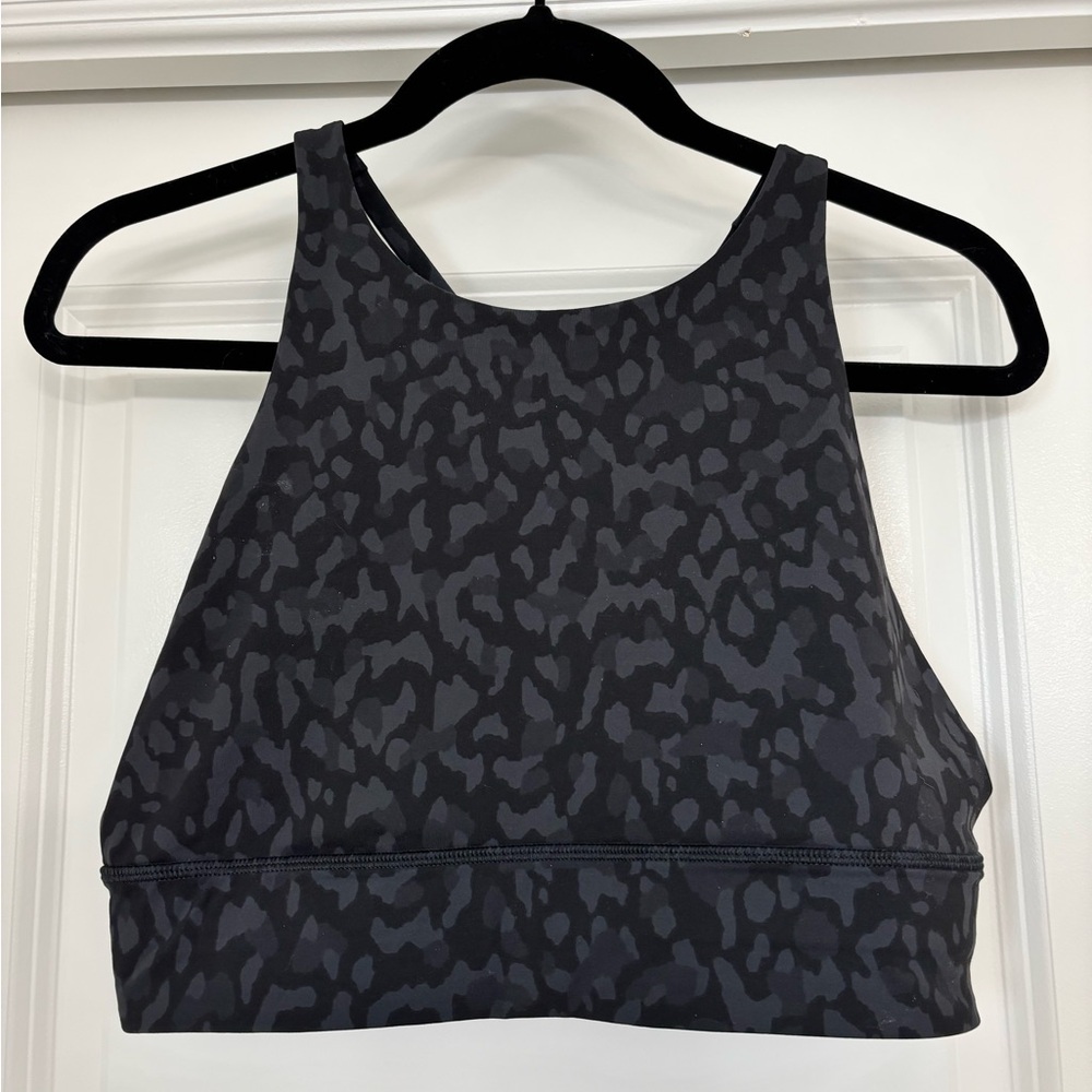 Lululemon Energy High Neck Long Line Bra size 12